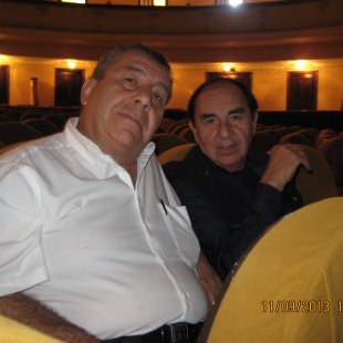 Владимир (Ладо) Хелашвили-(ген. директор Груз. нац. Филармонии) и Теймураз Давитая